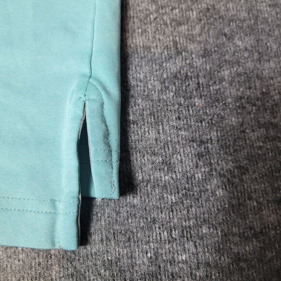 Johnnie-O Prep-Formance Polo Shirt Mens Size XL ‘Birdie’ Solid Teal Green - Picture 5 of 8